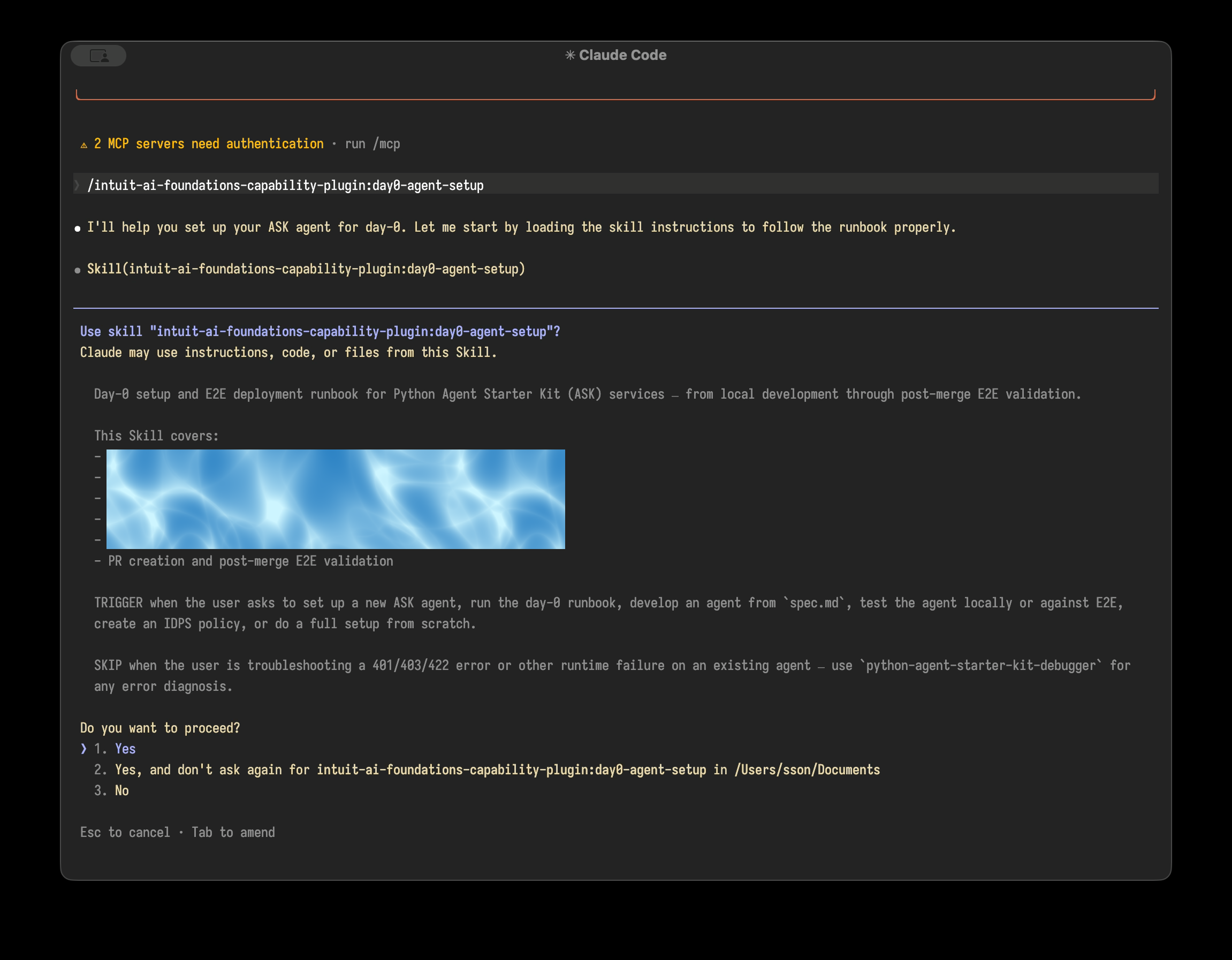 Actual live plugin running on my local Claude Code
